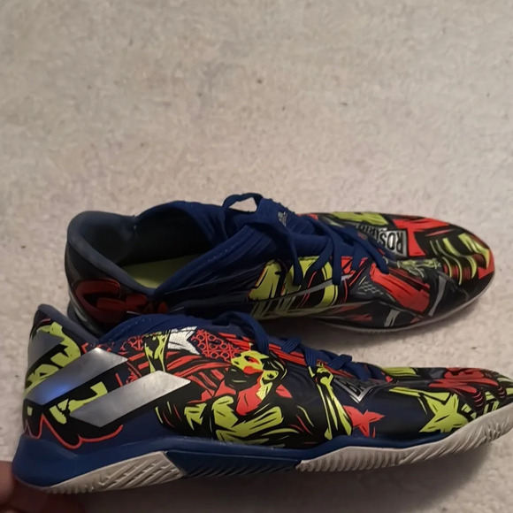 Adidas Nemeziz Messi 19.3 Turf J Multi Colored Shoes Size 11 - Picture 3 of 9